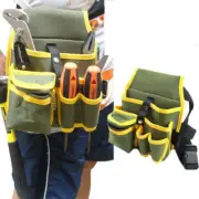 Electrician Waist Pocket Belt Tool Pouch Bag Oxford Cloth Hardware Toolkit Holde