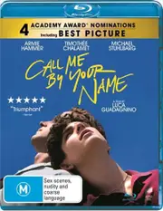Call Me By Your Name Blu-ray