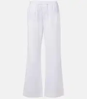 [Asceno] Asceno Rosa cotton straight pants AU 12 white