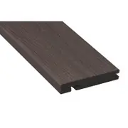 Ekodeck 137 x 23mm 5.4m Estate Brown Designer Edge Board Composite Decking