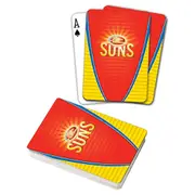 Gold Coast Suns AFL Standard Playing Cards