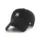 47Brand MLB CLEAN UP BASE RUNNER系列經典棒球帽 洋基隊 小logo 黑色