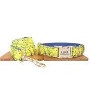 SPLASH INK Pet Collar & Lead