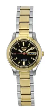 Seiko 5 Black Dial Automatic Casual Women's Ladies Watch SYMD94K1