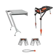 Little Giant Ladder Epic Accessory Bundle Work Platform Airdeck Trestle Brackets