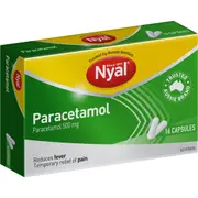 Nyal Paracetamol 500mg Capsules 16 pack