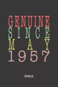 在飛比找博客來優惠-Genuine Since May 1957: Notebo