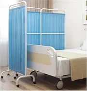 Mobile Medical Privacy Screen Room Divider, 6ft High Foldable Room Divider Temporary Fence, Protective Screens Room Divider Screen, Medical Privacy Screen (Size : 5-Panel)
