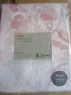 2 West Elm Cotton Canvas Delicate Floral panels drapes Curtains 48 X 84 New