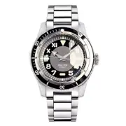 Brand New Diver 40mm Black Gray Dial Watch Men NH35 PT5000 Automatic Bow Glass