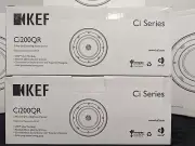 KEF CI200QR Round In-Ceiling Speaker Architectural Loudspeaker (PAIR)