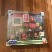 Peppa Pig & Friends Sweet Day Playset 13 Pieces + Mystery Friend! - New