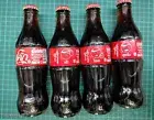 Thailand coca cola Glass 4 Bottle