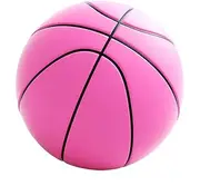silents Basketball, Indoor Basketball Foam Sportsball, 21/24cm PU silents, 3D Texture, High-Density Foam Ball,