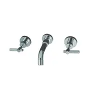 EZYFIX Chrome Modern Lever Retrofit 3/4 Turn Bath Set