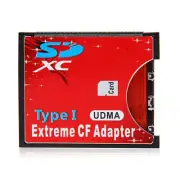 Cablecc SD SDHC SDXC to High Speed Extreme Compact Flash CF Adapter SD to CF