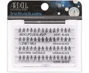 Ardell Duralash Knot-Free Combo Individual Naturals Lashes, Black (65063)