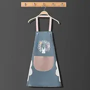 Kitchen Apron Women's Home Cute Cooking Waist Overalls Men's Overalls