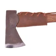 Cow Leather Axe Handle Protection Covers / Leather Axe Handle Collar Protector