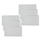 1X(6Pcs Rectangular Woven Table Mat Slip 18x12 Inches Textured Scratch3163