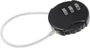 BAZEITFLOW Traveling Luggage Lock Compact Password Padlock for Suitcase Locker and Backpack Storage Security Lock for Everyday Use Lightweight Design