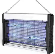 USB Electric Fly Zapper Indoor Outdoor Bug Mosquito Killer w/ Removable Tray