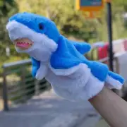 Shark Plush Toys Storytelling Play Children's Enlightenment Hand Puppet Gloves
