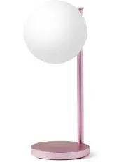 [Lexon] Bubble Wireless Charger Desk Lamp in Pink
