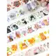 貓與花香PET膠帶可愛貓咪手賬拼貼手機殼裝飾DIY防水素材自粘貼畫