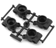 Team Associated ASC92413 RC10B7 FT Rear Hubs, Carbon 92413 Factory Team