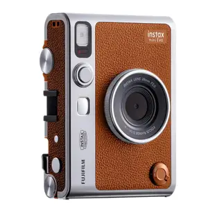 ★日本代購★FUJIFILM 富士 Instax mini evo 咖啡色 拍立得相機 復古造型 即時相機 底片 即可拍