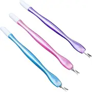 FOMIYES 15pcs Nail Art Tool Set Cuticle Pusher and Remover Design for Home Salon Use Random