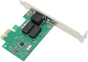 XUMIUZIY Gigabit Ethernet Internet Card, 10 100 1000Mbps Rj 45 Pci Express Internet Card for Desktop Pc, Support 7 8 10 Mac Linux Unix