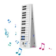 61 Key Foldable Electronic Keyboard Piano for Beginner Multifunctional AU B7H7
