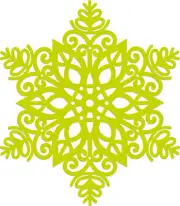 Intricate Snowflake Kaisercraft Decorative Die for Cardmaking,Scrapbooking, etc