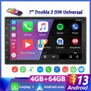 Android 13 Double 2 Din 7 Inch Car Stereo Radio Carplay GPS Navi WiFi Touch 64GB (for: Audi)