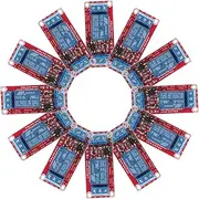 Vaguelly 5v Single-Channel Relay Module Optocoupler Isolation 12pcs Pack High/Low Level Trigger Support
