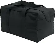 [ROTHCO] Canvas Small Parachute Cargo Bag, Black