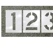 Lightweight 12” LDPE Number Stencil Set - Ideal for Creative Projects