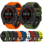 Quick Fit Watch Band for Garmin Fenix 6X 6 7X 7 Pro EPIX 5 5X S70 Silicone Strap