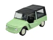 WELLY OLD TIMER 1968 CITROEN MEHARI GREEN 1:34 DIE CAST METAL MODEL NEW 43792