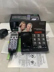 Phone SERENE Innovations Amplified Talking Caller ID HD Cordless Phone CL-60P