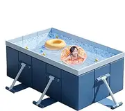 Portable Foldable Hard Shell Swimming Pool Kids Swimming Pool Summer Outdoor Water Toys for Garden Outdoor Beach