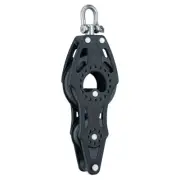 2622 Harken 57mm Carbo Air Fiddle Block w/Swivel & Becket