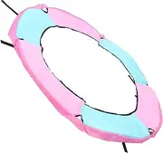 Trampoline Cover Pad Durable Protective Mat Collision Design for Safety Easy to Install Suitable for Trampolines Mix