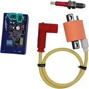 Racing Ignition Coil + 6 pin DC CDI + D8TC Spark Plug For 125cc 150cc 200cc 250cc Dirt Motor Bike ATV Quad Motorcycle accessories