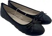 [KKAERDIYA] Women's Round Toe Ballet Flats Soft Faux Leather Bow Knot Casual Women's Flat Shoes