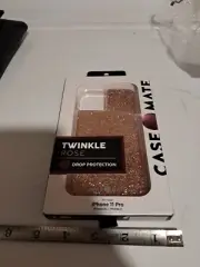 CaseMate Twinkle Rose Cell Phone Case Glitter NEW For iPhone 11 Pro