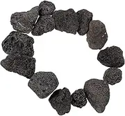Totority 1 Pack Volcanic Stone Landscaping Lava Rock for Aquarium Decorative Aquarium Decor Decorations Plants Pot and Fish Stones Fish Tank Lava Rock Aquarium Hardscape Volcanic Rock Black