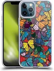 Head Case Designs Officially Licensed Suzan Lind Monarch Butterflies Gel Case [Military Grade Protection] Compatible with Apple iPhone 12 Pro Max